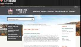 
							         Magisterial District Courts | Montgomery County, PA - Official Website								  
							    