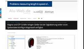 
							         Magma and GTP Schäfer advance Foundry 4.0 and the ... - alu-web.de								  
							    