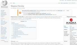 
							         Magma Fincorp - Wikipedia								  
							    