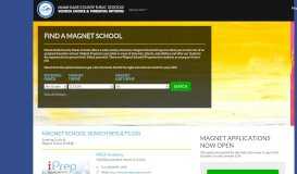 
							         magnet school search results (19) - Magnet Schools Choices - Magnet ...								  
							    