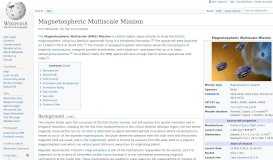 
							         Magnetospheric Multiscale Mission - Wikipedia								  
							    