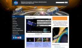 
							         Magnetospheric Multiscale (MMS) Mission - NASA								  
							    