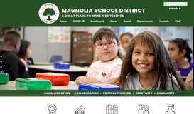 
							         Magnolia School District								  
							    