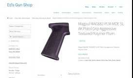 
							         Magpul MAG682-PLM MOE SL AK Pistol Grip Aggressive ...								  
							    