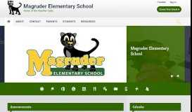 
							         Magruder Elementary School / Homepage - York County School Division								  
							    