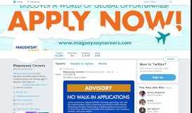
							         Magsaysay Careers (@MagsaysayCareer) | Twitter								  
							    