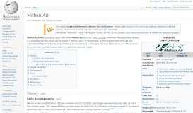 
							         Mahan Air - Wikipedia								  
							    