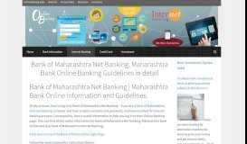 
							         Maharashtra Bank Online | Bank of Maharashtra Net Banking ...								  
							    