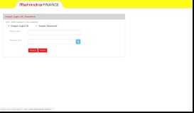 
							         Mahindra Finance Dealer Portal								  
							    