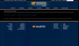 
							         Mahmoud M. Haddad - The University of Tennessee at Martin - http ...								  
							    