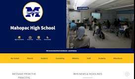 
							         Mahopac High School: Home Page								  
							    