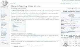 
							         Mahwah Township Public Schools - Wikipedia								  
							    