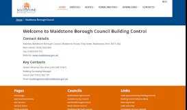 
							         Maidstone Borough Council Building Control | Home								  
							    