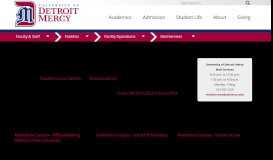 
							         Mail Services | University of Detroit Mercy								  
							    