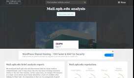 
							         Mail Uph. Sign in to your account - FreeTemplateSpot								  
							    