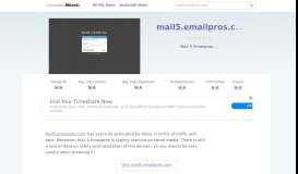 
							         Mail5.emailpros.com website. EnGuard Mail.								  
							    