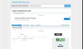 
							         mail.dhanuka.com at WI. MDaemon Webmail - Website Informer								  
							    