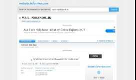 
							         mail.indianoil.in at WI. Outlook Web App - Website Informer								  
							    
