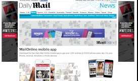 
							         MailOnline mobile apps | Daily Mail Online								  
							    