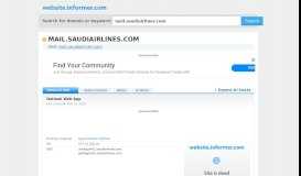 
							         mail.saudiairlines.com at WI. Outlook Web App								  
							    