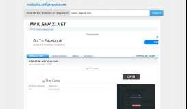 
							         mail.swazi.net at WI. Swazi.net - Login Page - Website Informer								  
							    