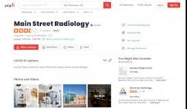 
							         Main Street Radiology - 23 Photos & 49 Reviews - Diagnostic Imaging ...								  
							    