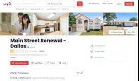 
							         Main Street Renewal - Dallas - 11 Reviews - Real Estate Services ...								  
							    