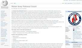 
							         Maine Army National Guard - Wikipedia								  
							    