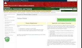 
							         Maine Board of Pesticides Control Online Portal - Maine.gov								  
							    