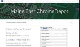 
							         Maine East Chromebook Tech - Google Sites								  
							    