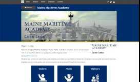 
							         Maine Maritime Academy - College Central Network®								  
							    