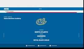
							         Maine Maritime Academy | NCAA.com								  
							    