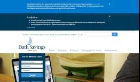 
							         Maine Online Banking & BillPay Services								  
							    