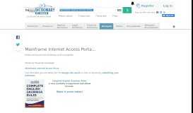 
							         Mainframe Internet Access Portal - How is Mainframe Internet Access ...								  
							    