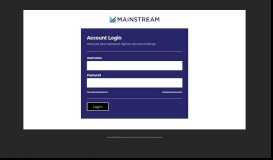 
							         Mainstream Web Portal								  
							    