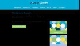 
							         Maintenance Portal - C-Vue Property Managers								  
							    