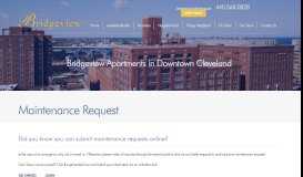 
							         Maintenance Request - Bridgeview Rental Apartments Downtown ...								  
							    