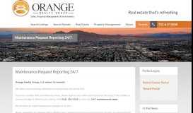 
							         Maintenance Request Reporting 24/7 - Property Management ...								  
							    