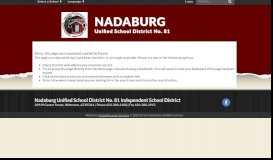 
							         Maintenance Requests - Nadaburg Unified School District No ...								  
							    