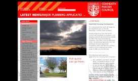 
							         Major Planning Applications - Coxheath Parish Council								  
							    