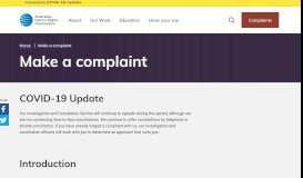 
							         Make a complaint | Australian Human Rights Commission								  
							    