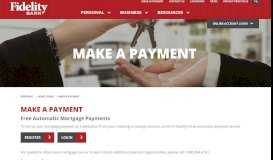 
							         Make a Mortgage Payment | Fidelity Bank								  
							    