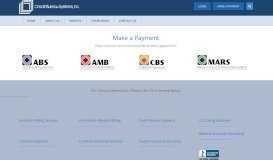 
							         Make A Payment - ABS, AMB, CBS, MARS Payment Portal								  
							    