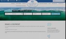 
							         Make a Payment | Atlantic Realty NC								  
							    
