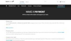 
							         Make a Payment | Black Horse								  
							    