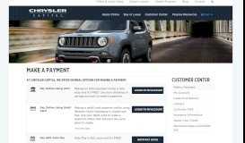 
							         Make a Payment | Chrysler Capital								  
							    