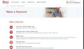 
							         Make a Payment | Direct Auto Insurance								  
							    