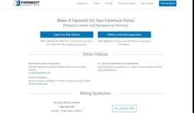 
							         Make a Payment - Foremost Insurance Group								  
							    