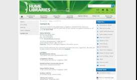 
							         Make a Payment - Hume Libraries								  
							    