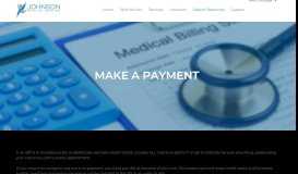 
							         Make a Payment - Johnson Health Center								  
							    
